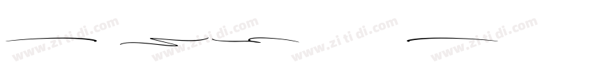 Aldery swash字体转换